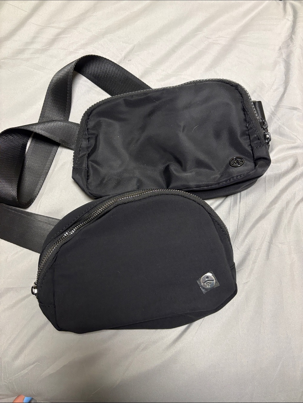 2 Fanny Pack  bags in black
